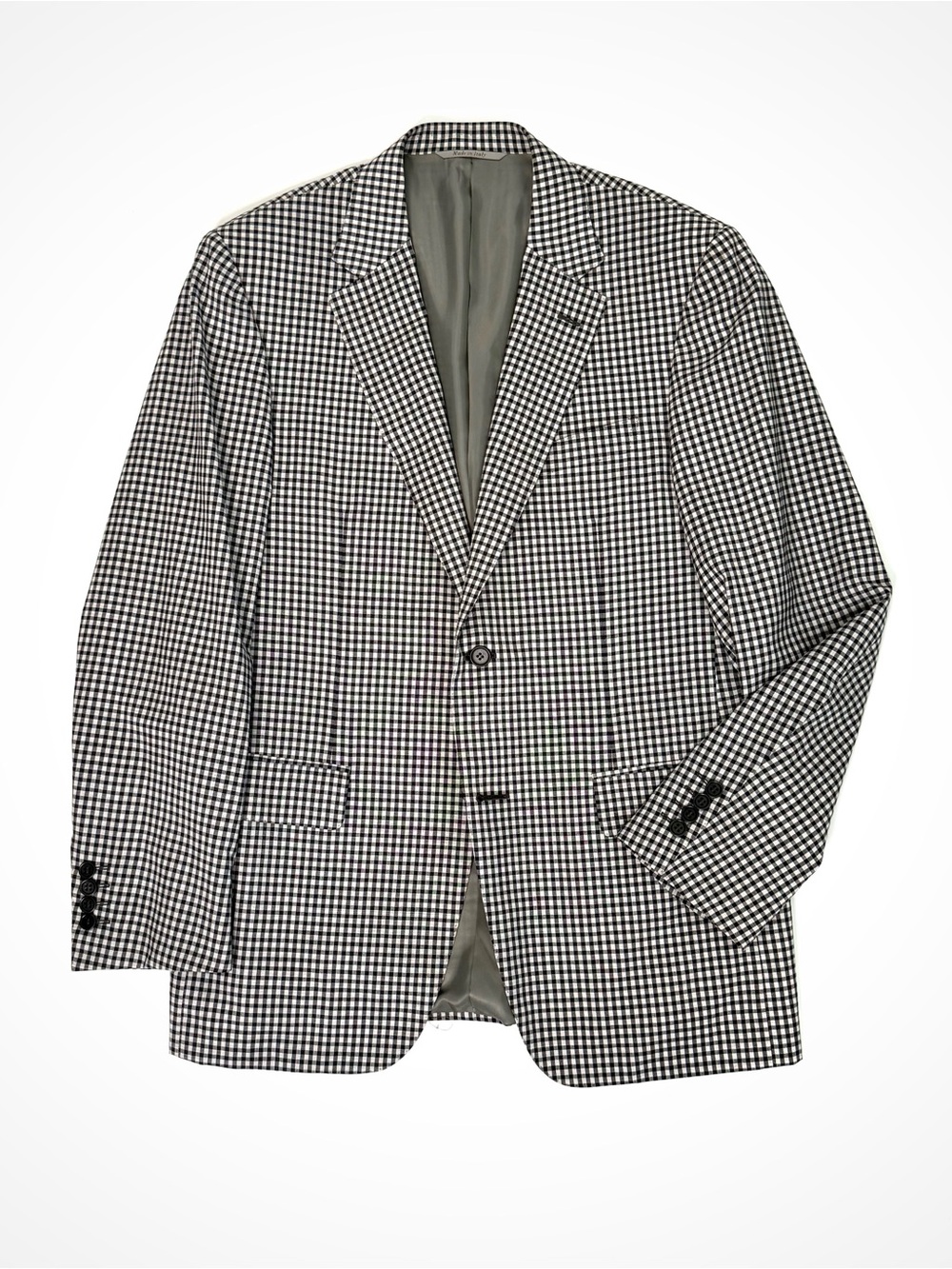 Canali Plaid Gingham Sport Jacket | 42